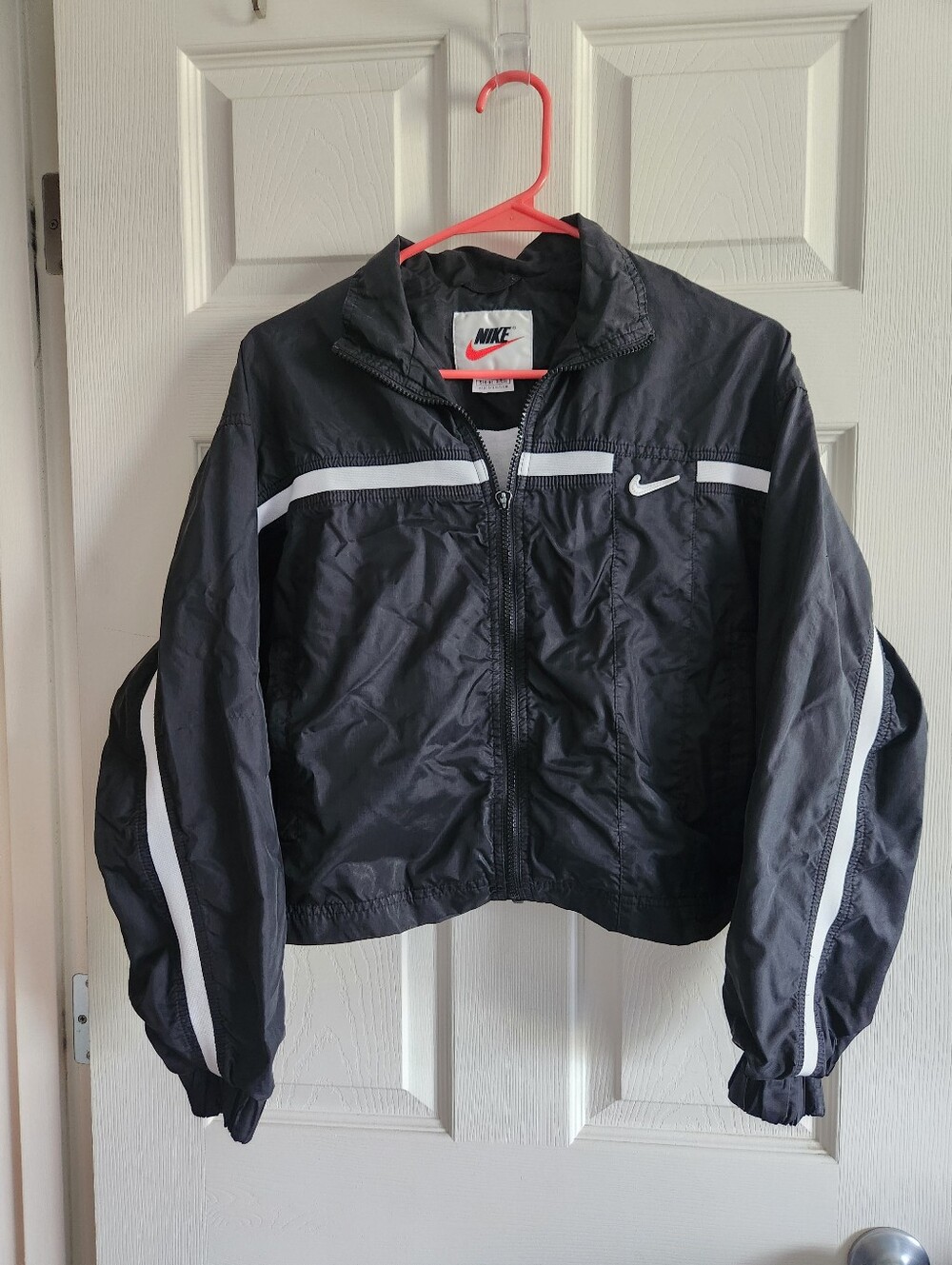 Vintage 90s Y2K Nike Full-Zip Jacket Striped Size S
